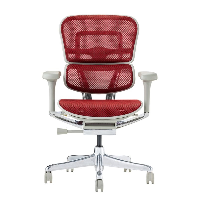 Ergohuman/PRO2 - Ergohuman PRO2 Low (Gray Frame/Red Mesh)
