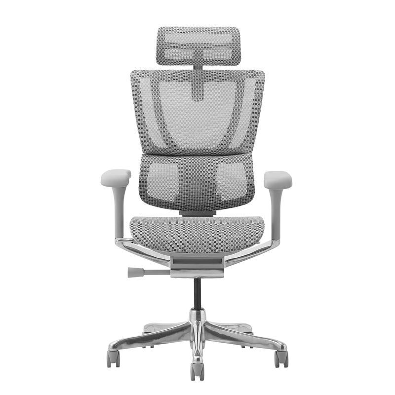 Ergohuman/FIT2 - Ergohuman FIT2 (Gray Frame/White Mesh)