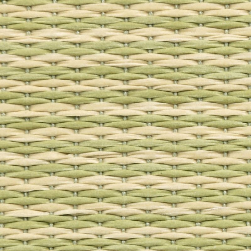 ここち和座 敷き込みタイプ 彩園/970角 - 01グリーン(銀白色×若草色)