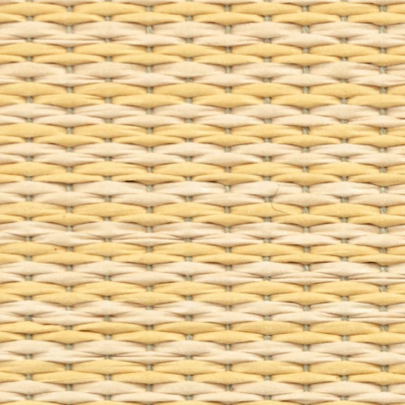 ここち和座 敷き込みタイプ 彩園/970角 - 02イエロー(黄金色×白茶色)