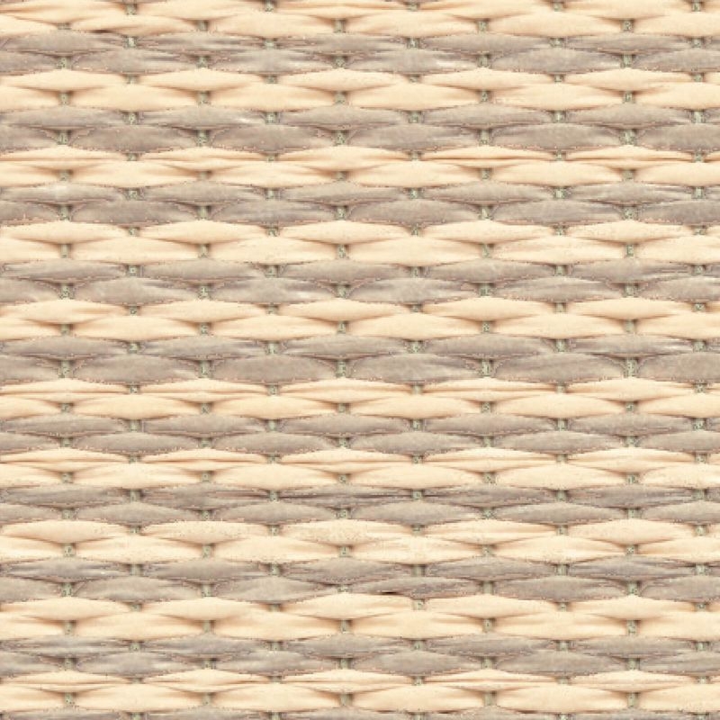 ここち和座 敷き込みタイプ 彩園/970角 - 04ベージュ(灰桜色×白茶色)