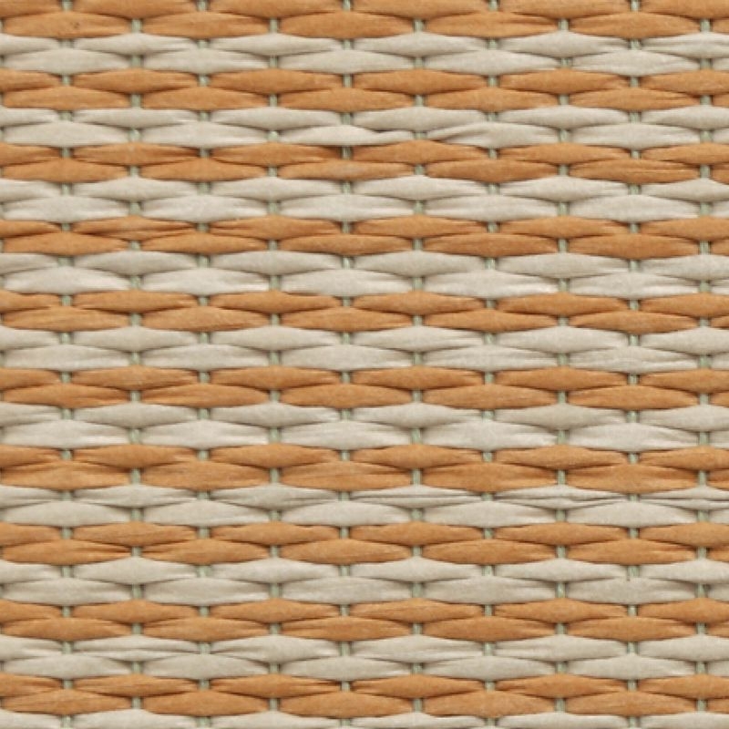 ここち和座 敷き込みタイプ 彩園/970角 - 05ブラウン(亜麻色×灰桜色)