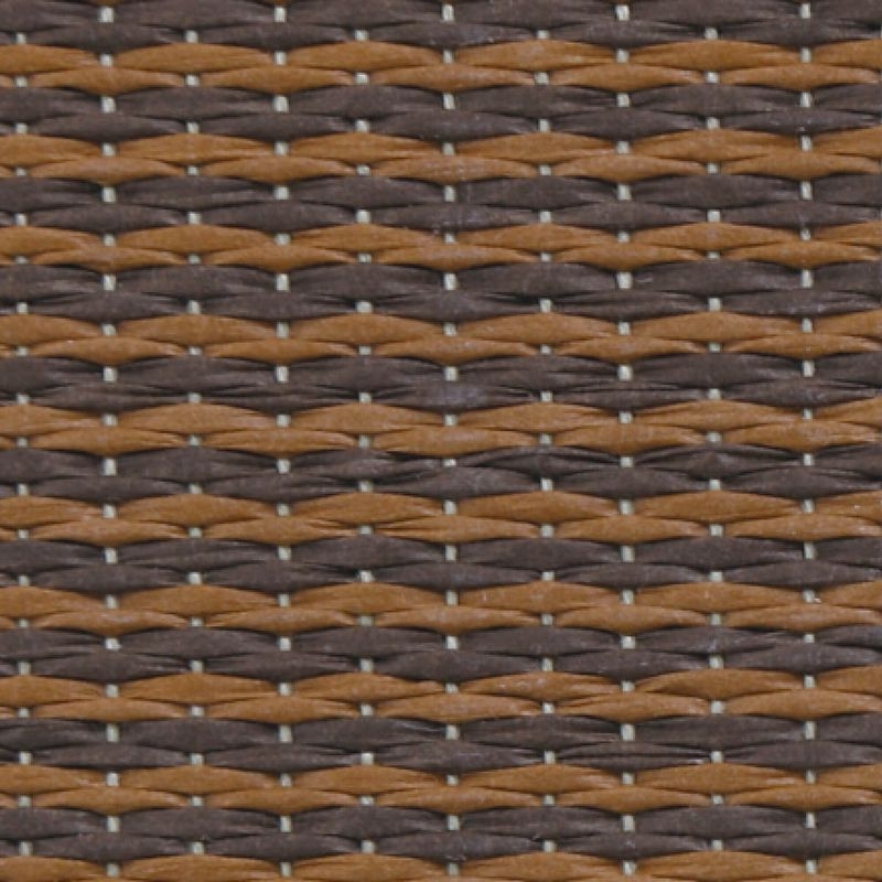 ここち和座 敷き込みタイプ 彩園/970角 - 06ダーク(栗色×胡桃色)