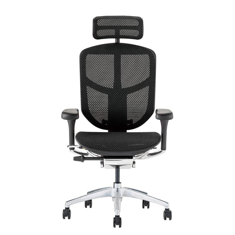 Ergohuman/ENJOY2 - Ergohuman ENJOY2 High (Black Frame/Black Mesh)