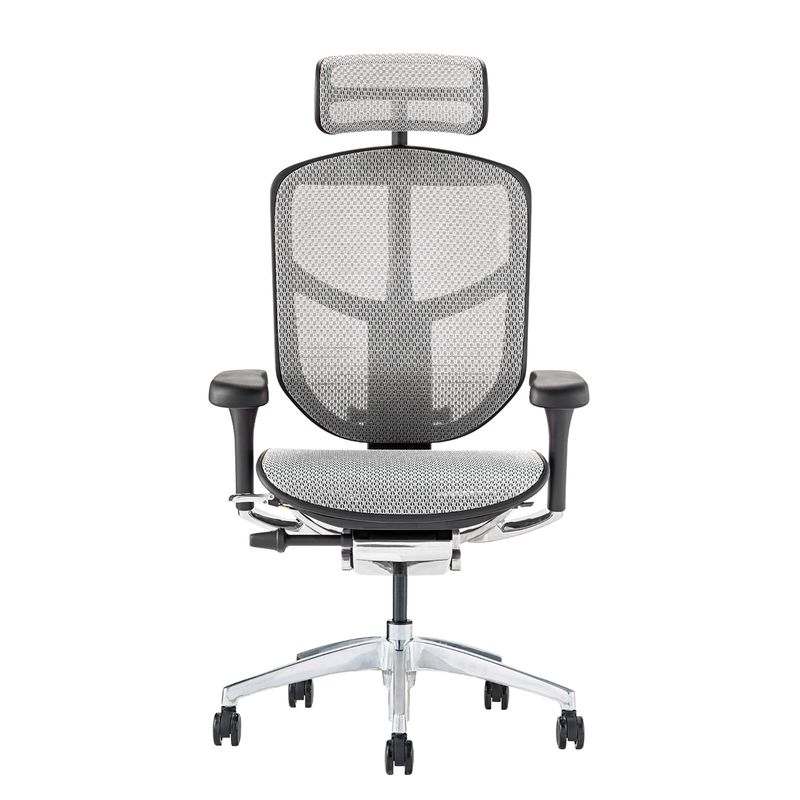 Ergohuman/ENJOY2 - Ergohuman ENJOY2 High (Black Frame/White Mesh)