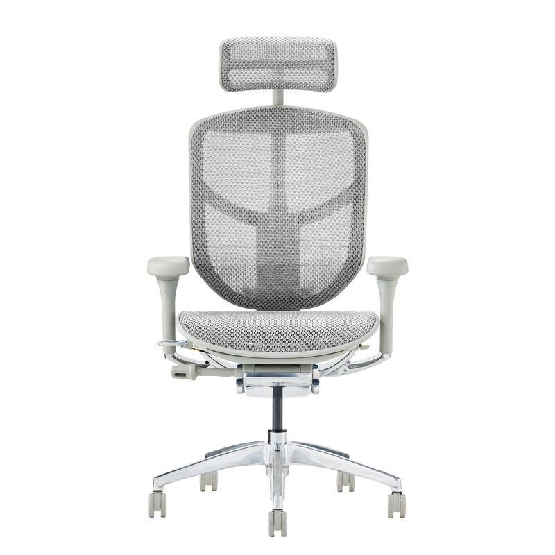 Ergohuman/ENJOY2 - Ergohuman ENJOY2 High (Gray Frame/White Mesh)