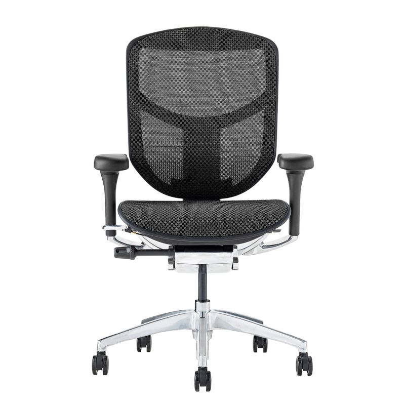 Ergohuman/ENJOY2 - Ergohuman ENJOY2 Low (Black Frame/Black Mesh)