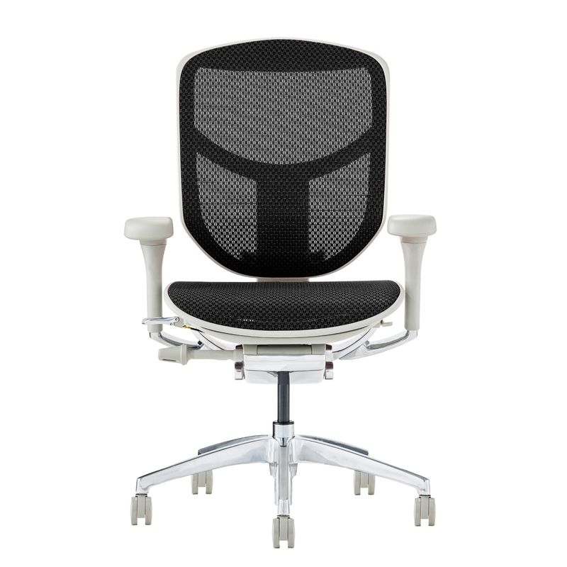 Ergohuman/ENJOY2 - Ergohuman ENJOY2 Low (Gray Frame/Black Mesh)