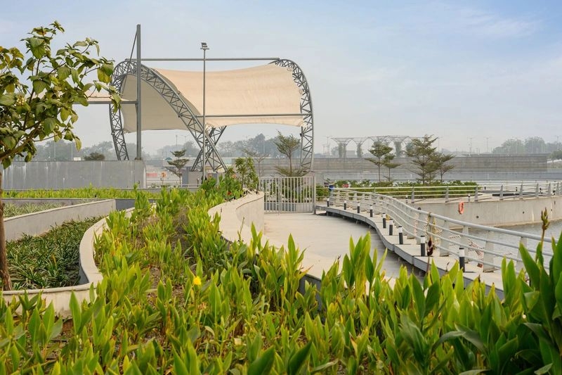 Atal Sarovar Lakefront – End-to-End Tensile Solutions by SBDW
