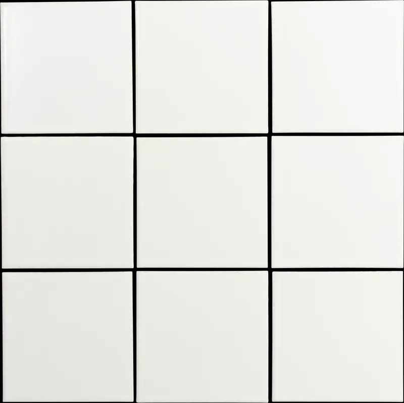 あたたかみを感じる、白タイルのイメージ