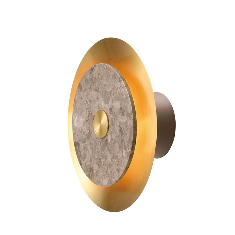 Eclipse marble LED-wall light (L)