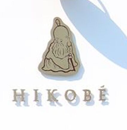 壁面サイン　真鍮メッキ仕上