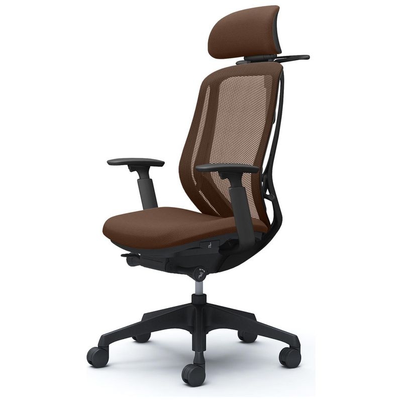 シルフィー EXハイ可動ヘッド 可動肘 背メッシュ ブラックボディ ブラック樹脂脚 ハンガー付 ランバーなし ナイロン