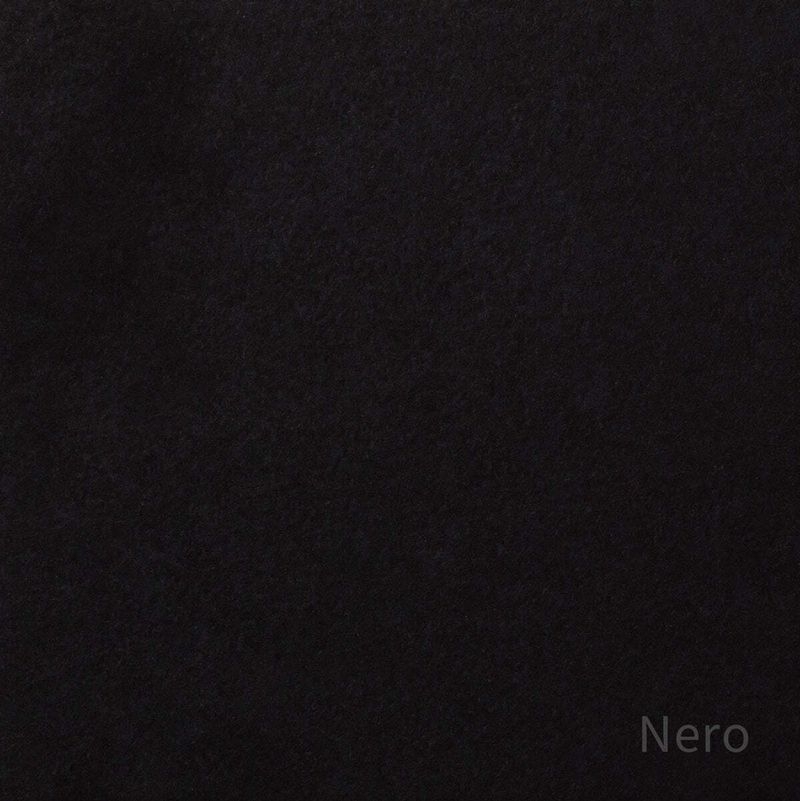 テーブル天板 - リノリウム　全32色 - 半円 天板 - Nero
