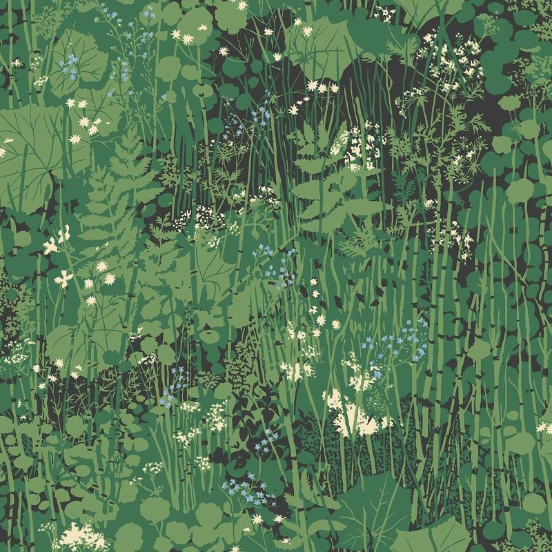 不燃 不織布壁紙/世界の壁紙 - 植物・花・草木柄