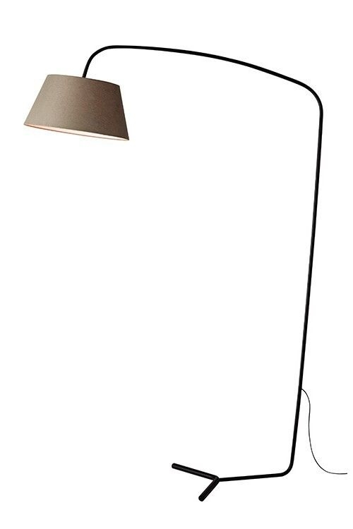 Espresso-living floor lamp