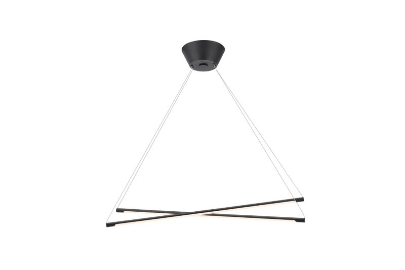 Vision 90 cross LED-pendant light