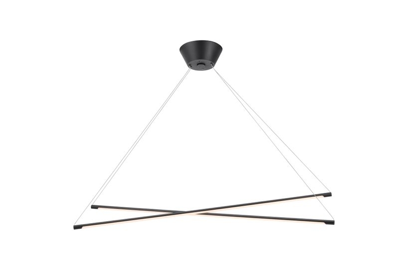 Vision 120 cross LED-pendant light