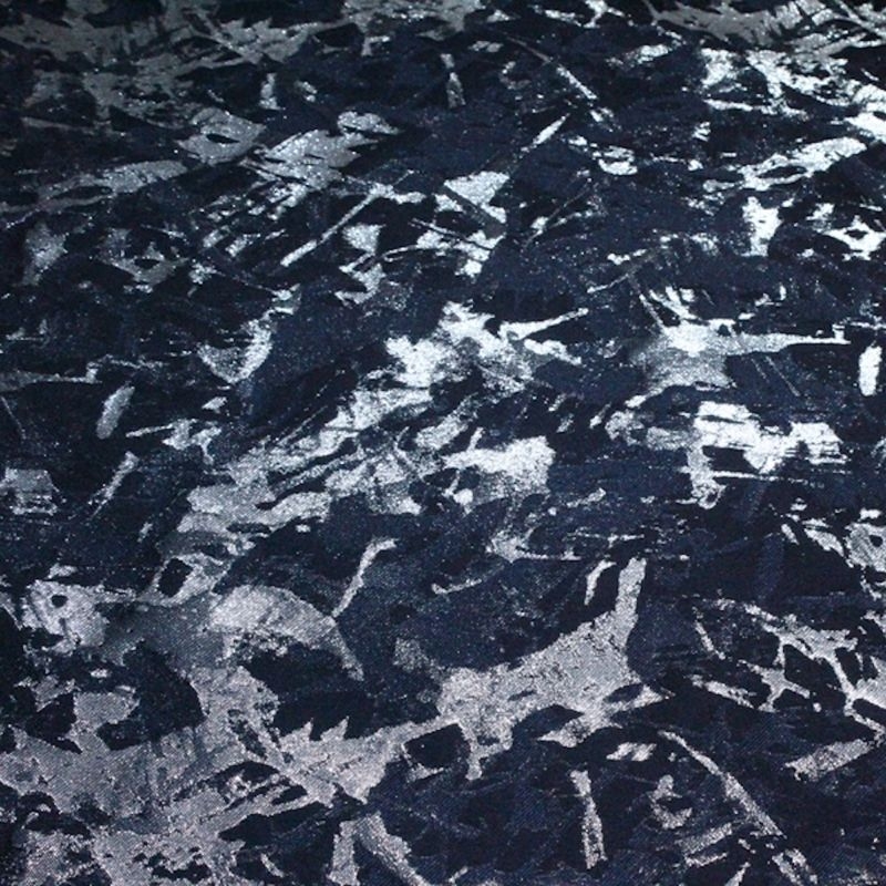 西陣織張地YUI010 - black