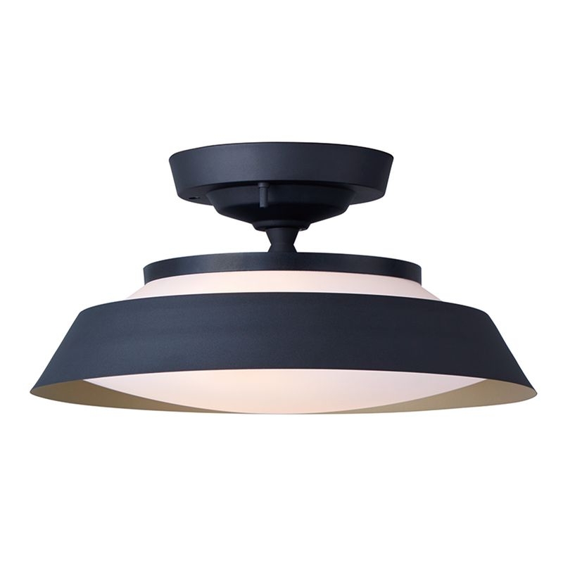Graph LED-remote ceiling light (metal shade)