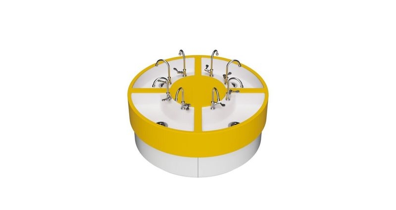 フラップQ - 4ユニット(8人用)