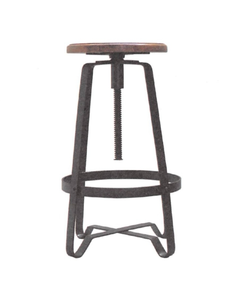 GR IRON HIGH STOOL