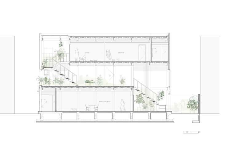 MOM House - Section