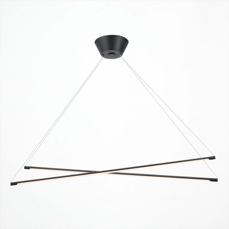 Vision 120 cross LED-pendant light