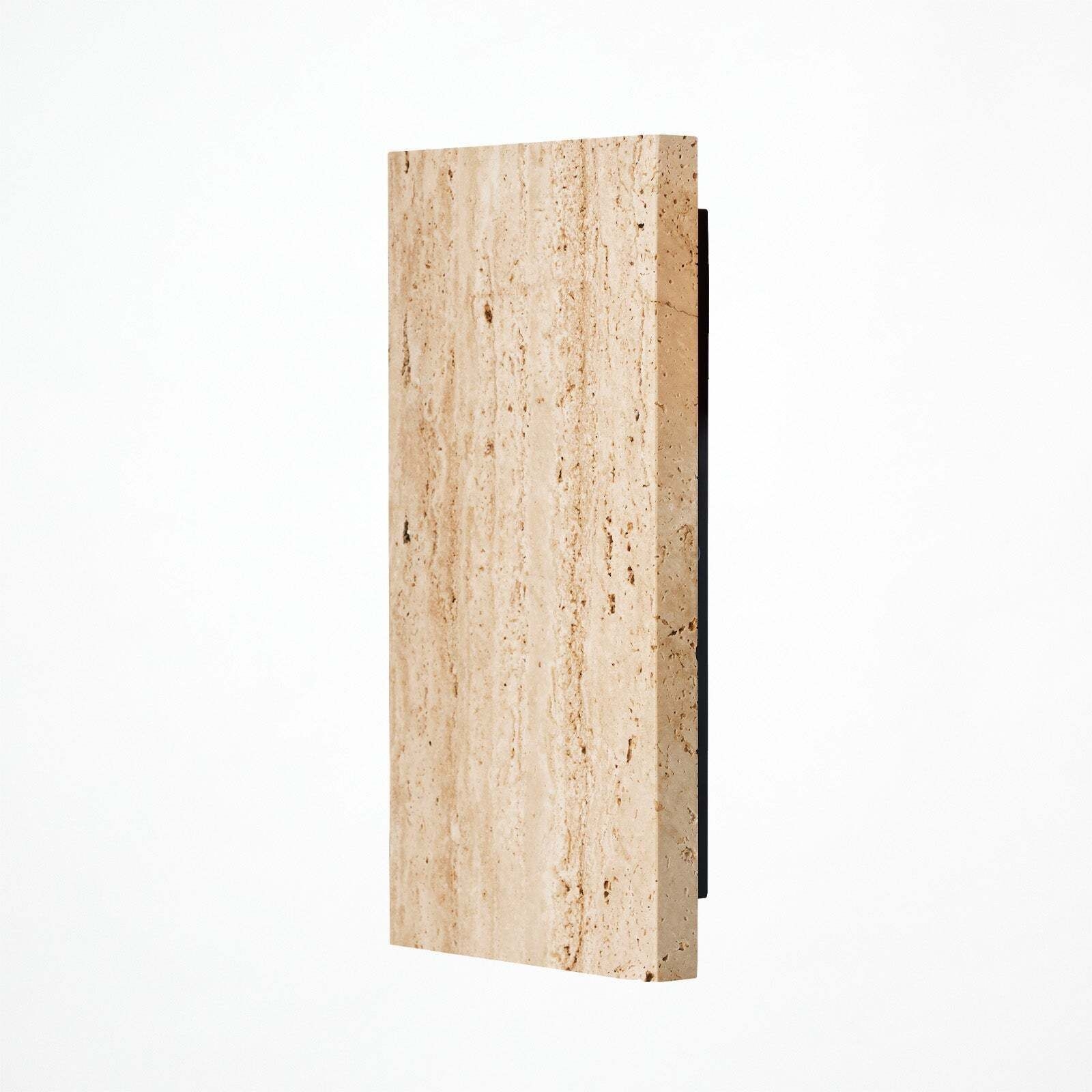 Noir LED-wall light rectangle