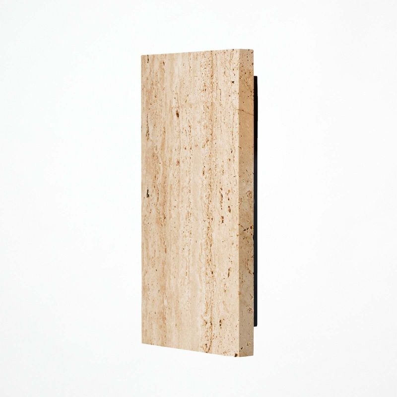 Noir LED-wall light rectangle - Noir