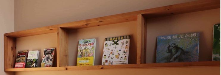造作壁付けシェルフ 西川材 杉(フォレスト西川)