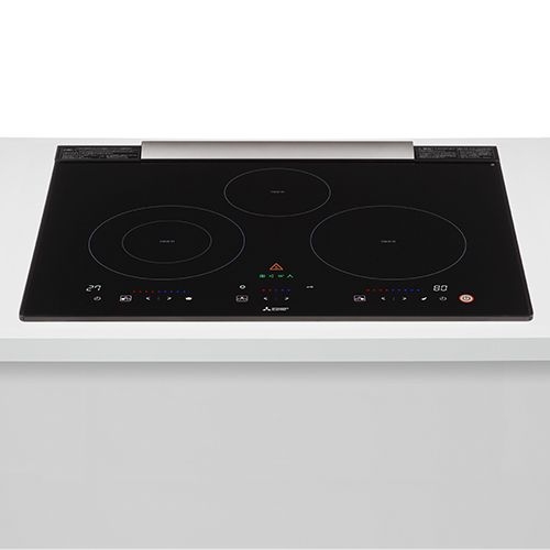 三菱3口IHコンロ ユーロスタイル CS-T34BFR KK06671