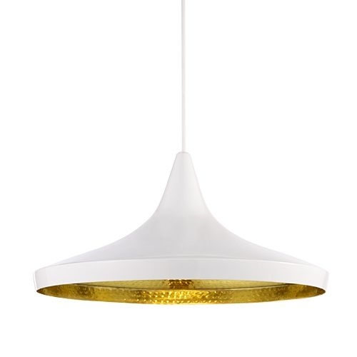 BEAT WIDE PENDANT LED - WHITE