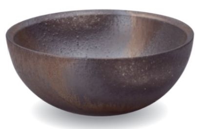 信楽焼手洗鉢 WATER BASIN - 金彩