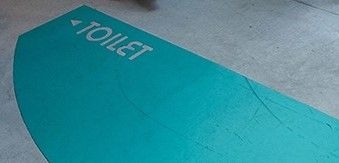 インクジェット出力 フロアラミネート