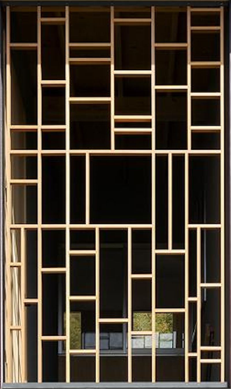 特注建具 米松格子 ノンロット