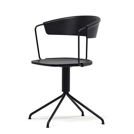 UNCINO Chair (4-leg, Horizontal Back)