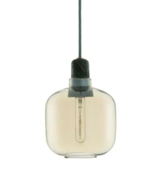 Amp Lamp Small EU - Gold / Green