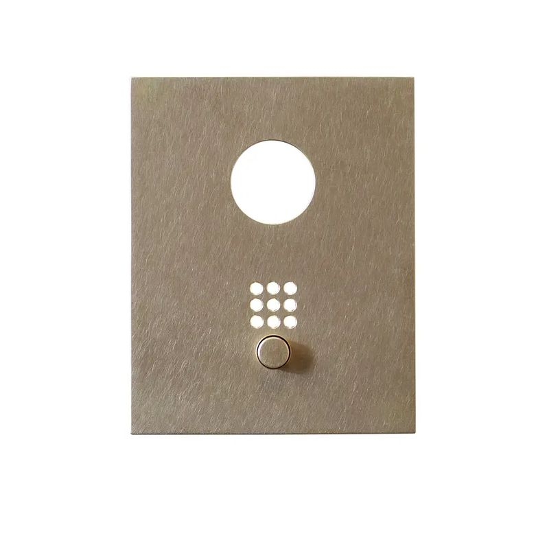 Doorphone Cover Brass