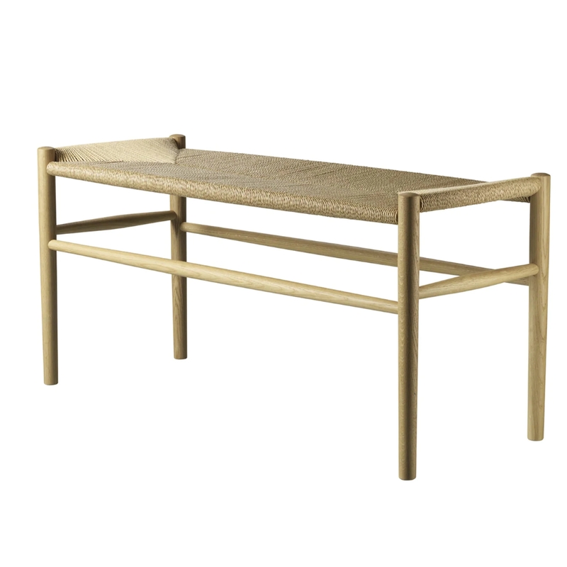 J163 Piano bench - Oak Solid
