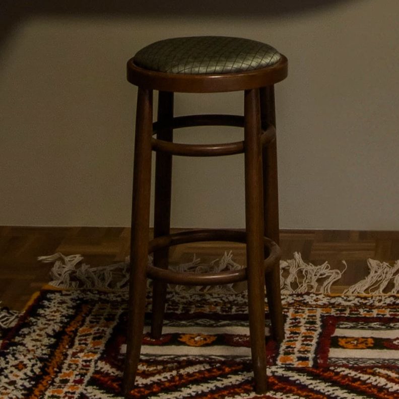 特注ヴィンテージスツール 生地張替え（secori gallery）