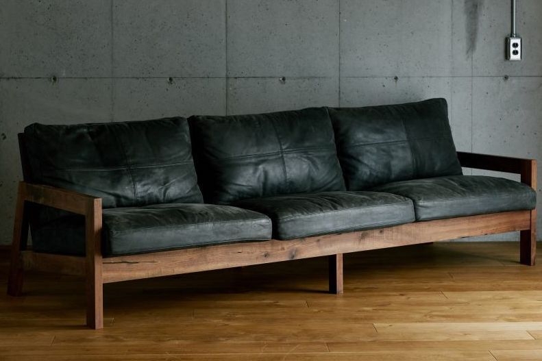 GRID SOFA/4P/14cloth/4Frame