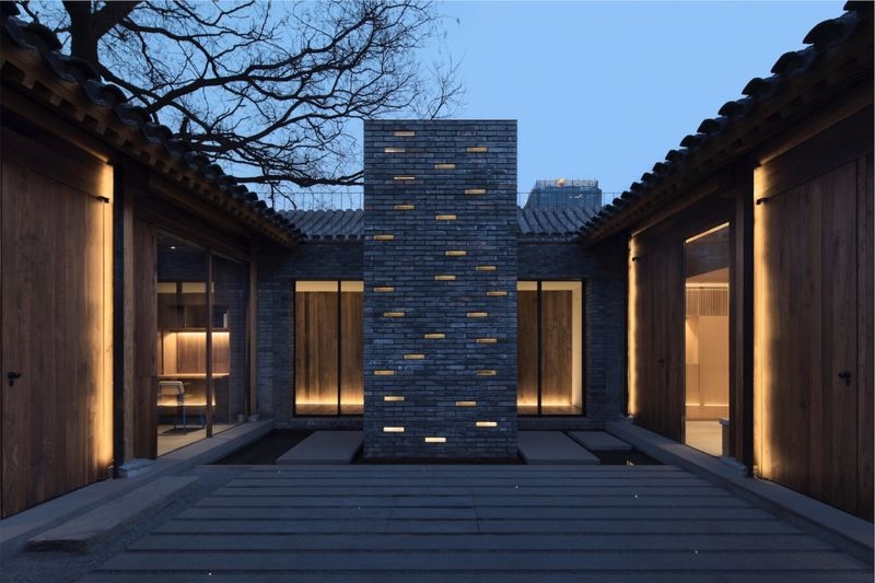 White Pagoda Temple Courtyard Renovation