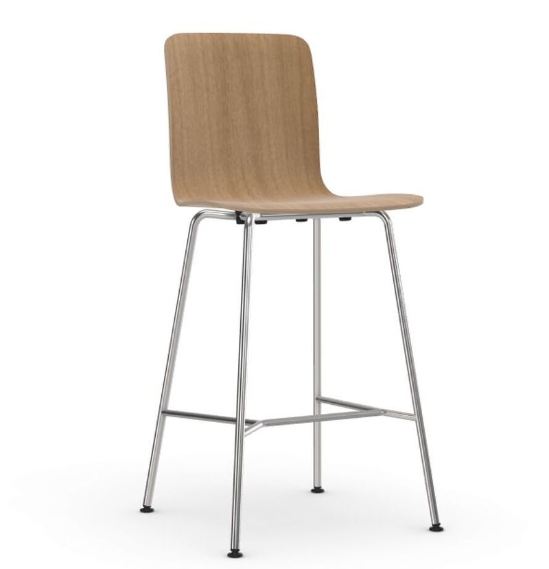 HAL Ply Stool Medium/ハル プライ スツール ミディアム - 10 natural oak, with protective varnish
